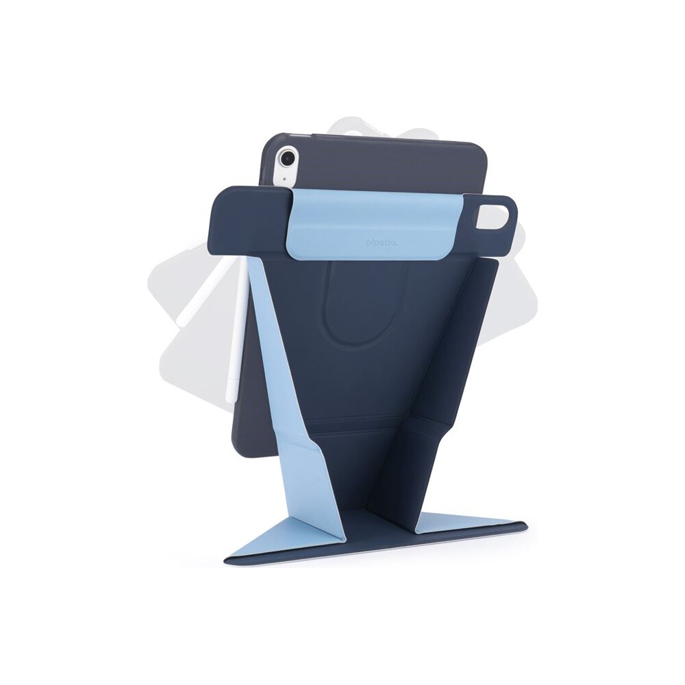 Pipetto-Origami-No6-Stand-pouzdro-iPad-Air-11-2026-2025-2024-iPad-Air-10-9-2022-tmave-modre