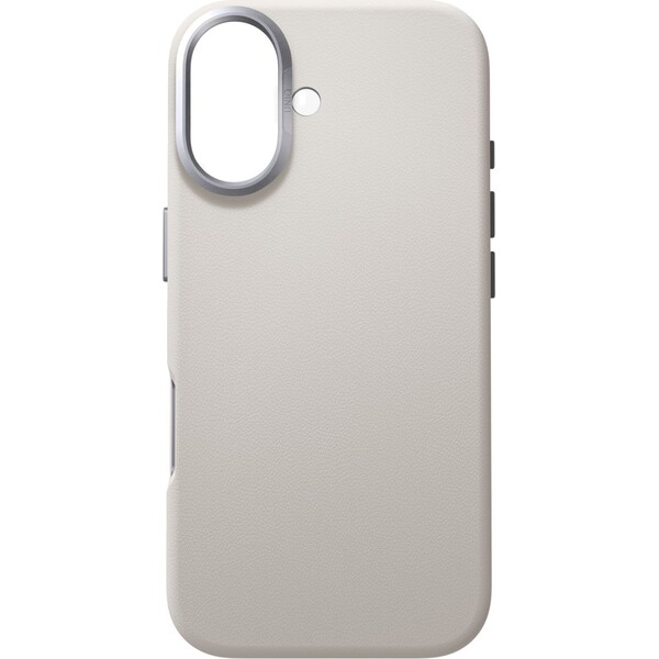UNIQ-Lyden-Premium-Leatherette-MagClick-MagSafe-kryt-iPhone-17-Clay