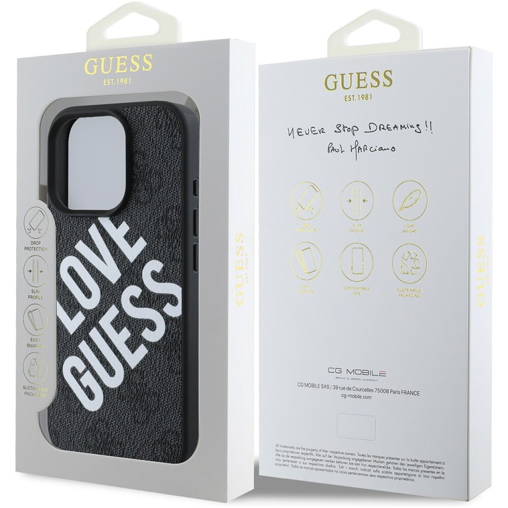 Guess-PU-Leather-4G-Big-Love-Logo-MagSafe-kryt-iPhone-16-Pro-cerny