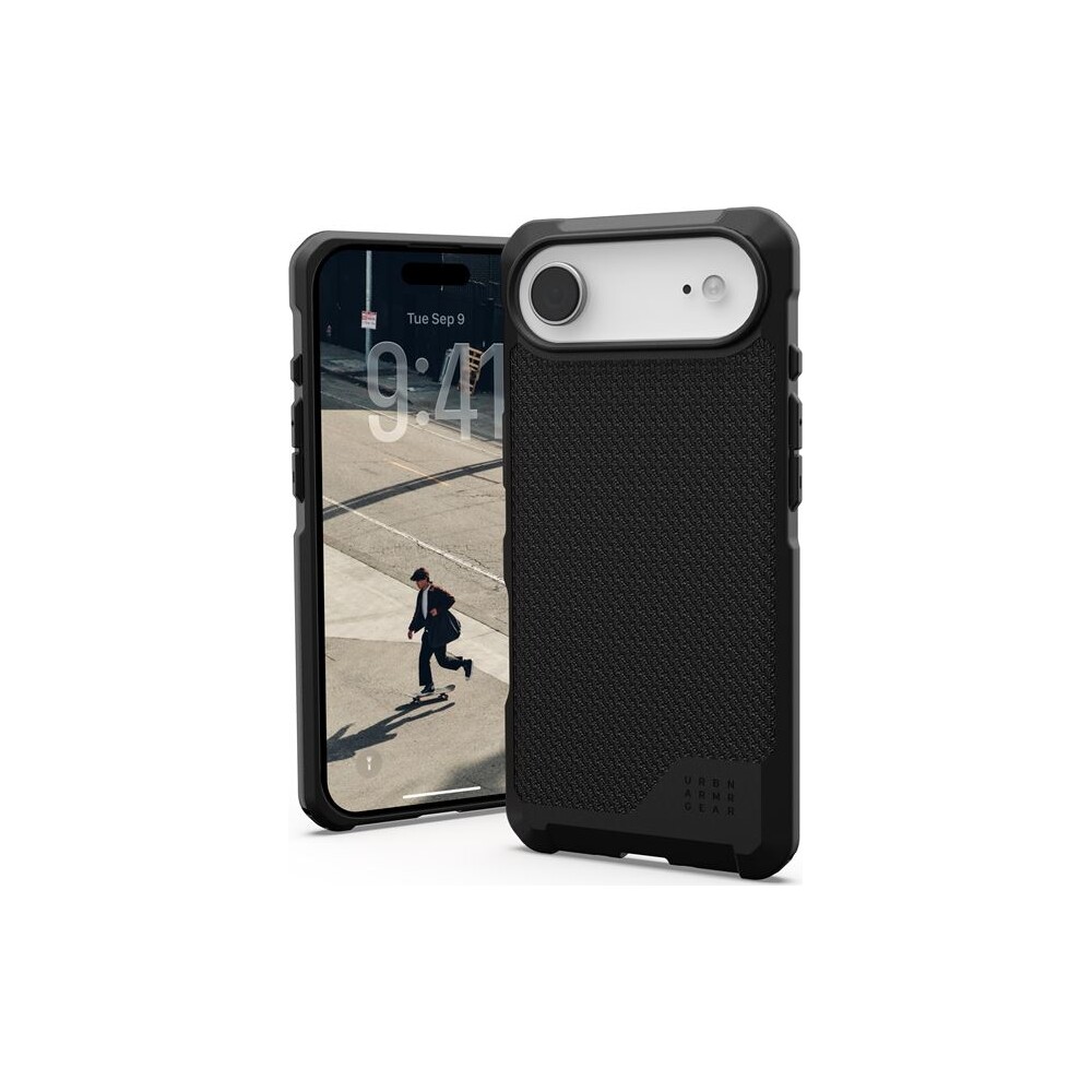 UAG-Metropolis-LT-Magsafe-Kevlar-kryt-iPhone-Air-cerny