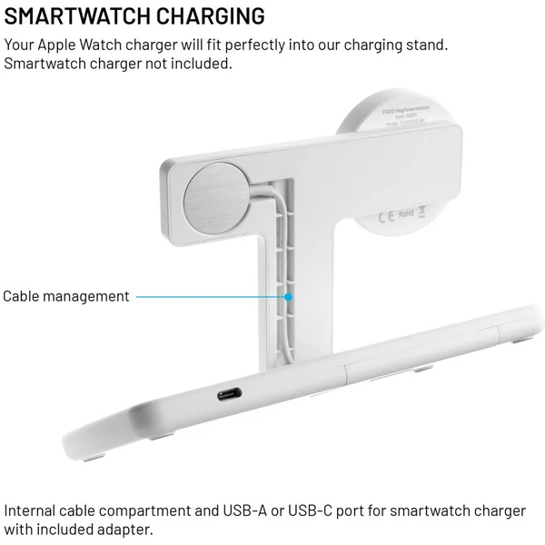 FIXED MagPowerstation 3v1 bezdrátový nabíječka s MagSafe bílá - Nabíječky - Obrázek 72f3343fdd3e408f91b4953fbc9e05a1