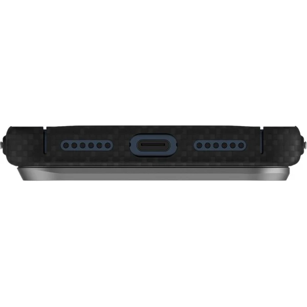 UNIQ-Keva-Edge-MagClick-MagSafe-kryt-iPhone-17-Pro-Max-Carbon-Black