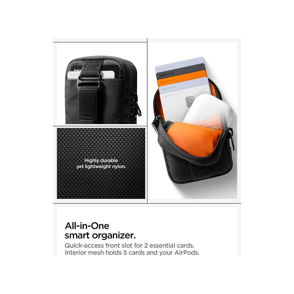 Spigen-Portable-Organizer-Pouch-TintapZip-MagSafe-organizer-cerny