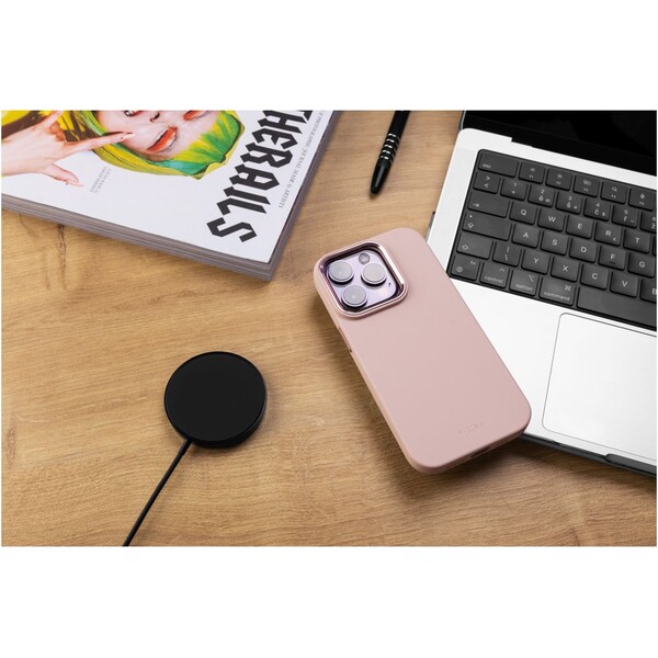 FIXED-MagFlow-s-podporou-Magsafe-Apple-iPhone-15-ruzovy