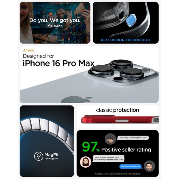 Spigen-Classic-C1-MagSafe-kryt-iPhone-16-Pro-Max-ruby