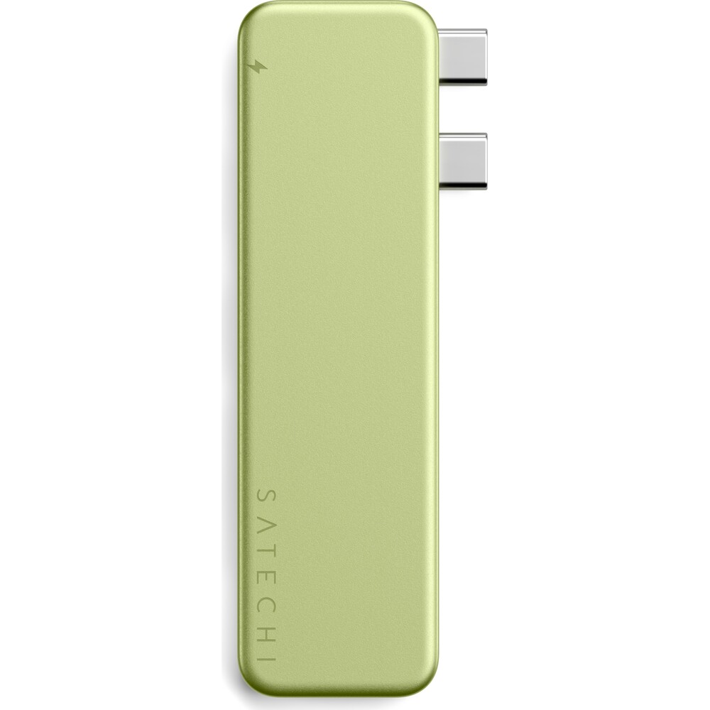 Satechi-USB-C-Snap-Hub-MacBook-Neo-citrusove-zluty