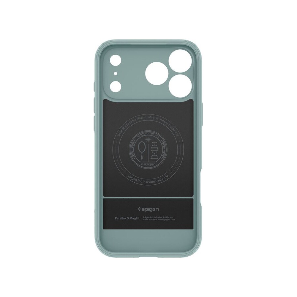 Spigen-Parallax-S-MagSafe-kryt-iPhone-17-Pro-Max-sage-green