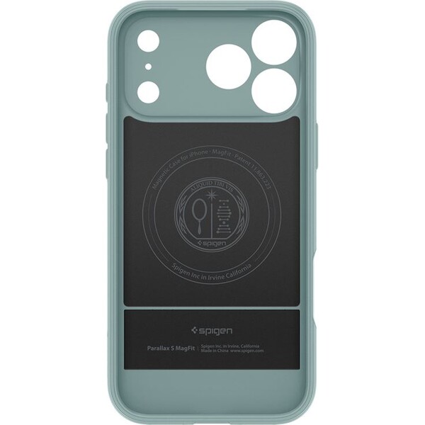 Spigen-Parallax-S-MagSafe-kryt-iPhone-17-Pro-Max-sage-green