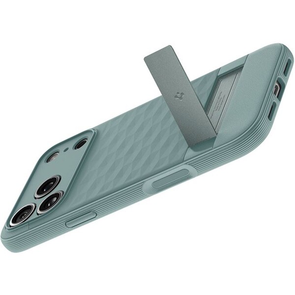 Spigen-Parallax-S-MagSafe-kryt-iPhone-17-Pro-Max-sage-green