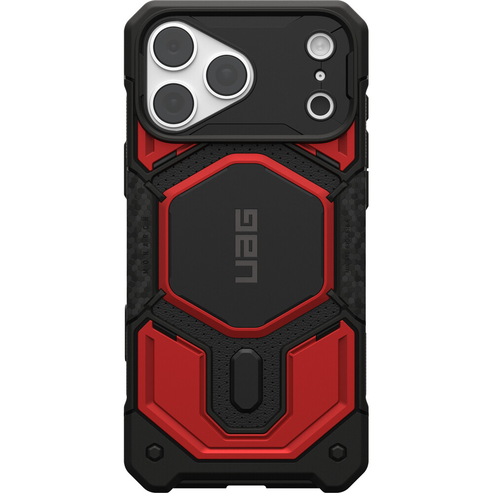 UAG-Monarch-Pro-MagSafe-kryt-iPhone-18-Pro-Max-17-Pro-Max-cerny-cerveny