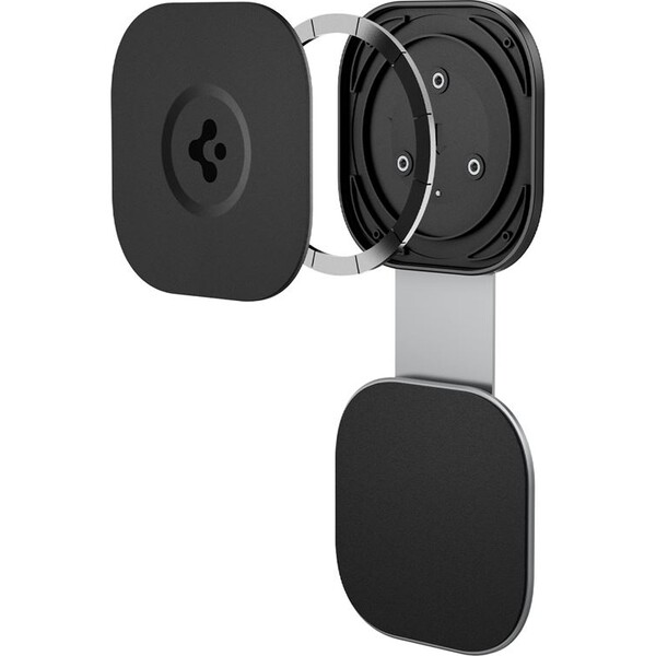 Spigen-OneTap-Monitor-Laptop-Mount-S312-nalepovaci-MagSafe-drzak-stribrny