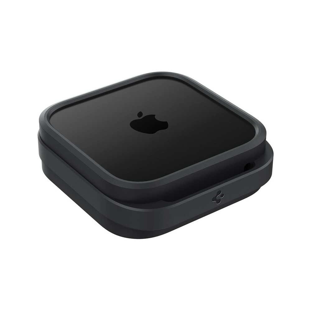 Spigen-Silicone-Fit-Mount-silikonovy-drzak-pro-Apple-TV-4K-3th-Gen-2022-cerny