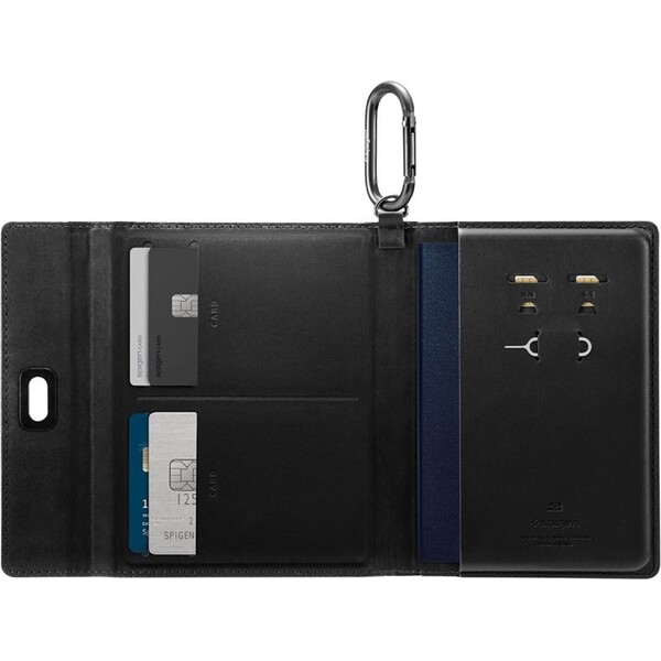 Spigen-Universal-AirTag-Passport-Holder-pouzdro-na-cestovni-pas-cerne