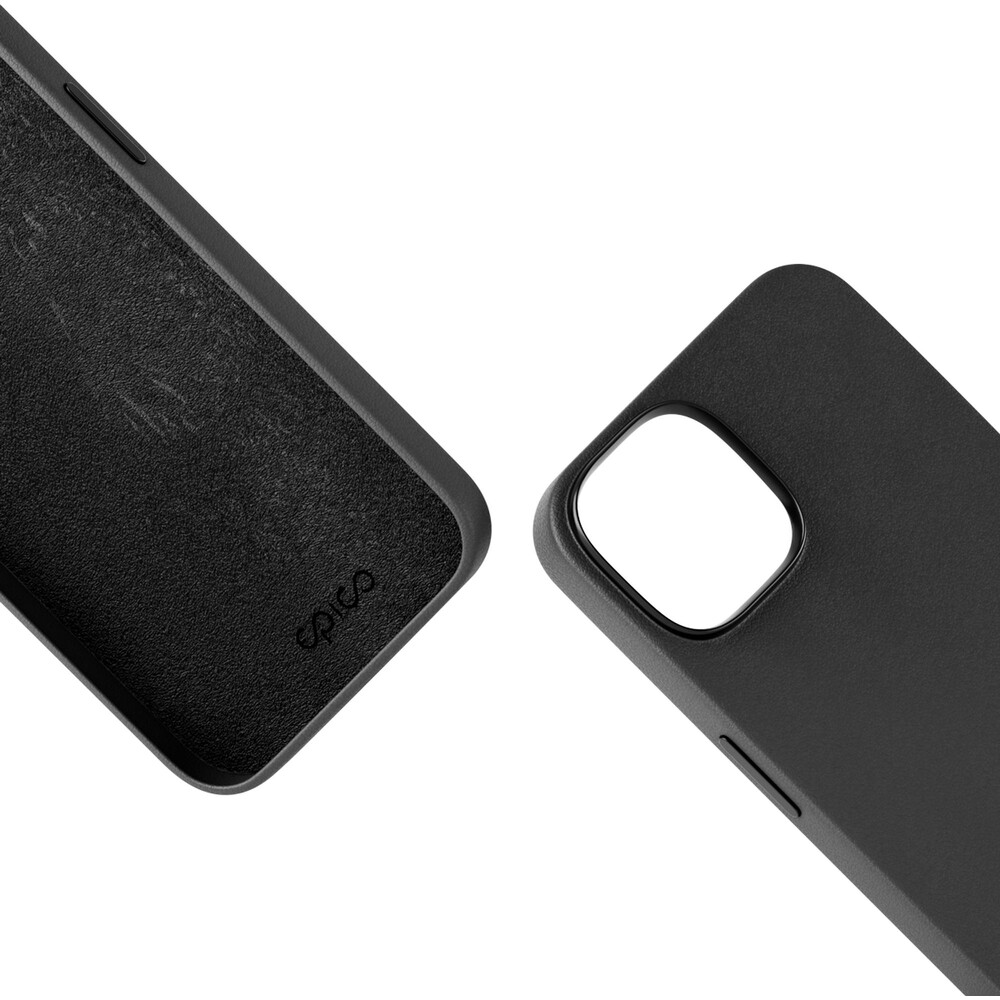 Epico-Mag-Leather-Case-iPhone-15-cerna