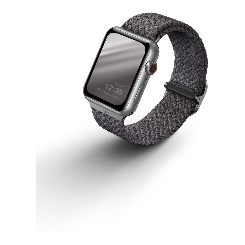 UNIQ-Aspen-Braided-reminek-Apple-Watch-46-45-44-42mm-sedy