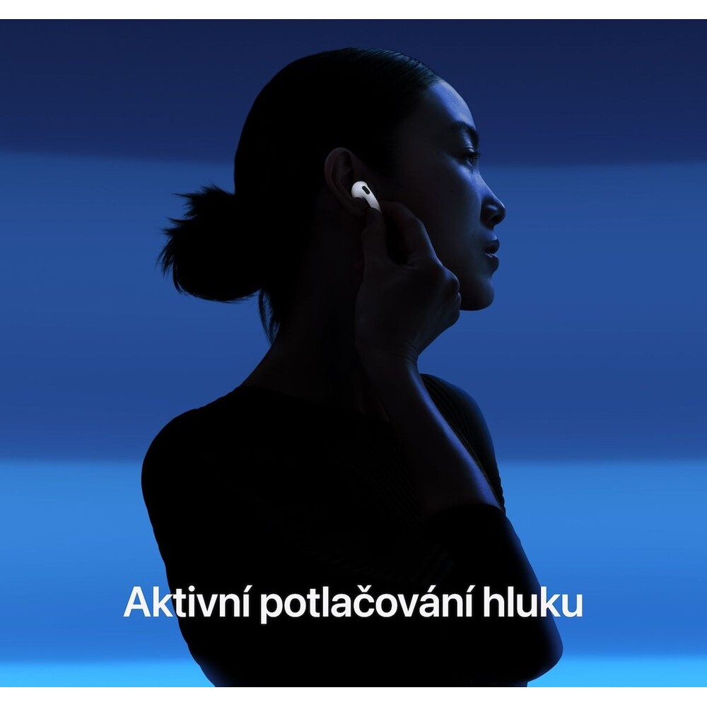 Apple-AirPods-4-s-aktivnim-potlacenim-hluku-bezdratova-sluchatka-2024-bila