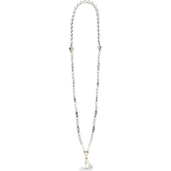 Guess-Crossbody-popruh-Pearl-and-4G-Charm-bily