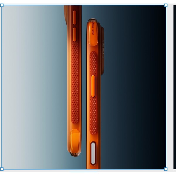 Torras-Ostand-Q3-Air-MagSafe-kryt-iPhone-17-Pro-Max-horizon-orange