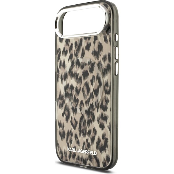Karl-Lagerfeld-IML-Leopard-MagSafe-Zadni-Kryt-pro-iPhone-Air-hnedy