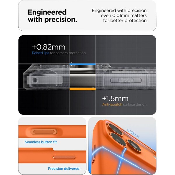 Spigen-Silicone-Fit-MagSafe-kryt-iPhone-17-Pro-cosmic-orange