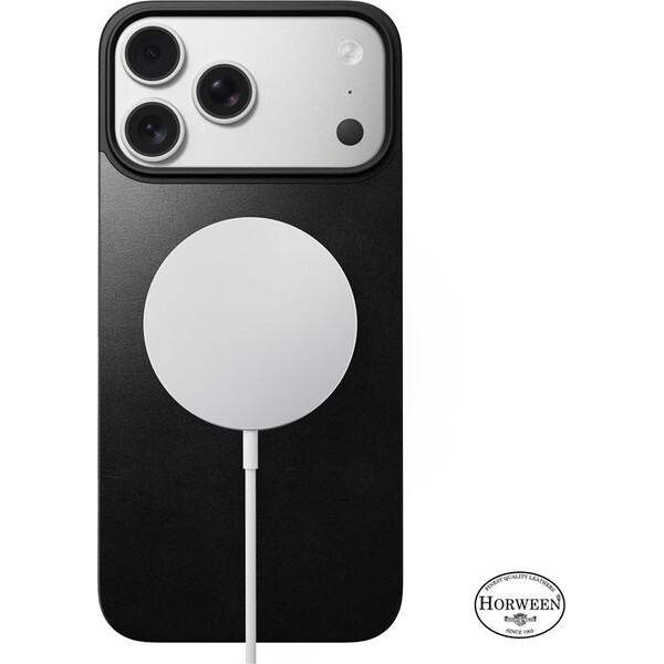 Nomad-Magnetic-Leather-Back-Horween-Magsafe-kozeny-kryt-iPhone-17-Pro-Max-Black