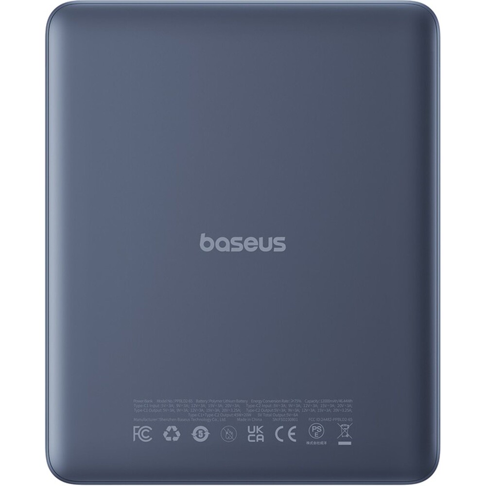 Baseus-Blade2-powerbanka-12000mAh-65W-modra