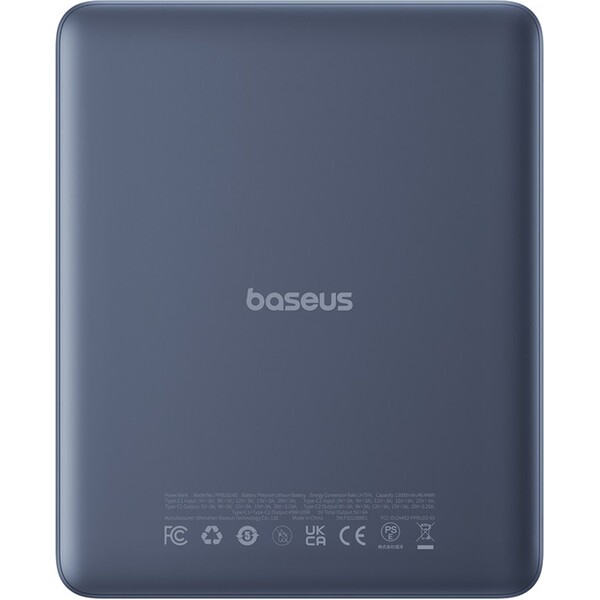 Baseus-Blade2-powerbanka-12000mAh-65W-modra