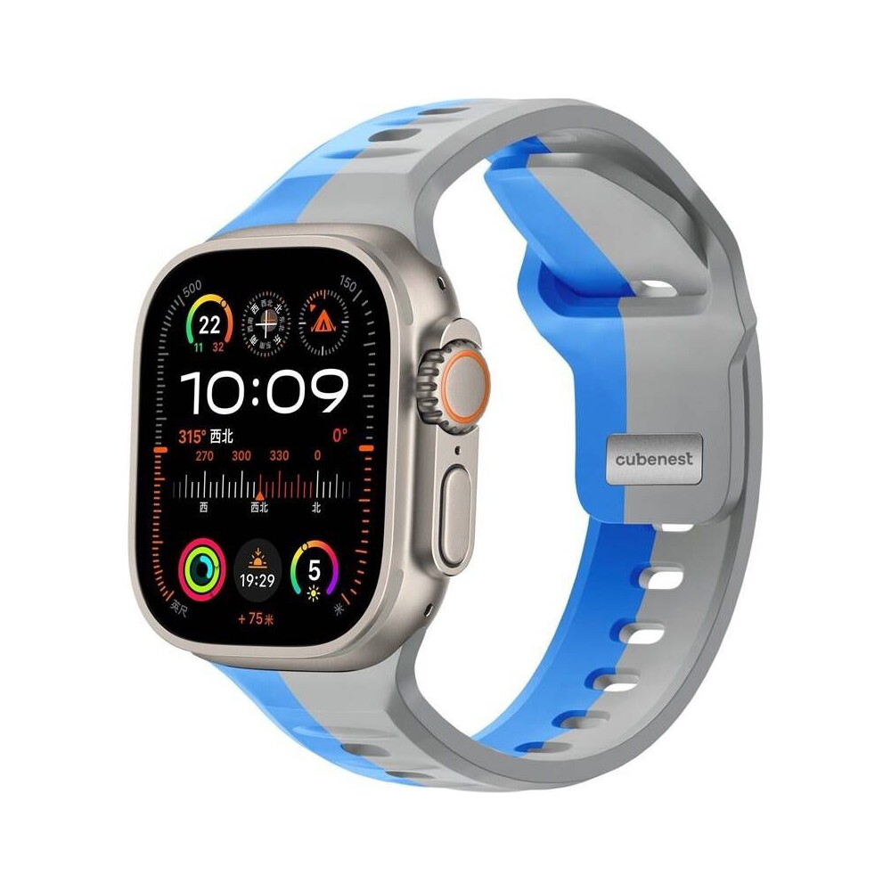 CubeNest-Premium-Silicon-Band-reminek-Apple-Watch-42-49-mm-sedy-modry