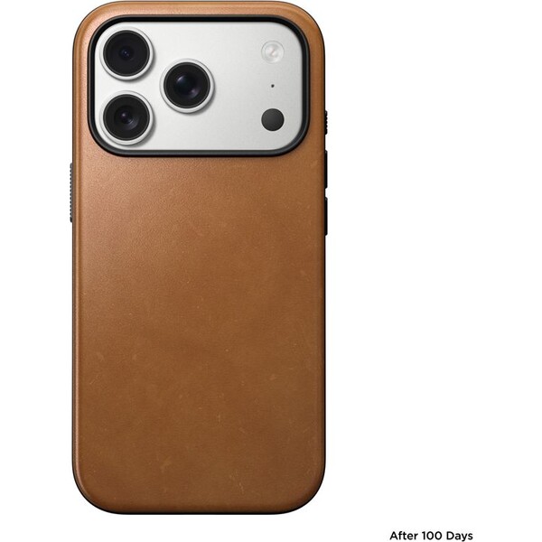 Nomad-Modern-Leather-Case-MagSafe-kozeny-kryt-iPhone-17-Pro-English-Tan