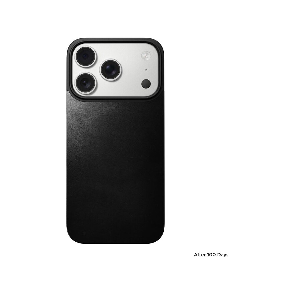 Nomad-Magnetic-Leather-Back-Horween-Magsafe-kozeny-kryt-iPhone-17-Pro-Black