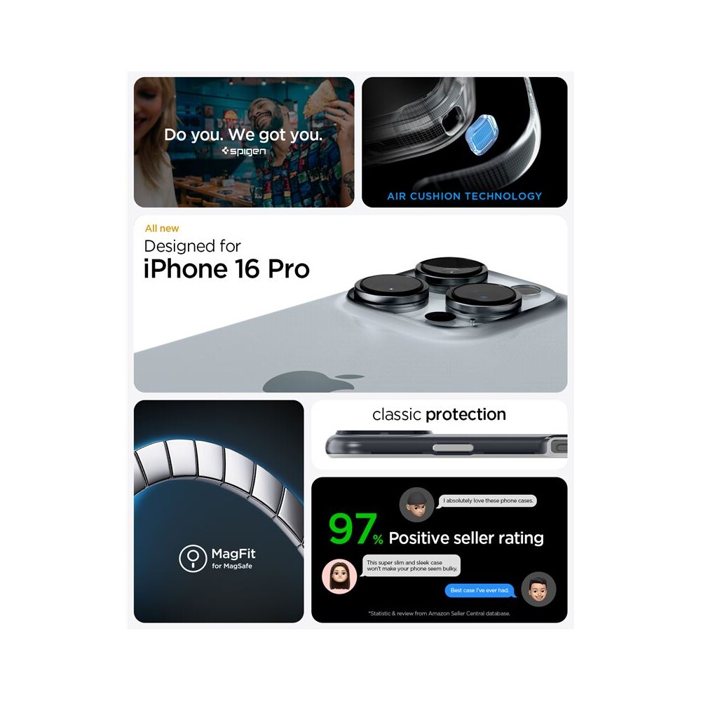 Spigen-Classic-C1-MagSafe-kryt-iPhone-16-Pro-graphite