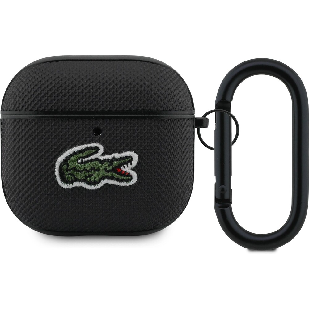 Lacoste-Petit-Pique-Croc-Logo-Patch-pouzdro-AirPods-4-cerne