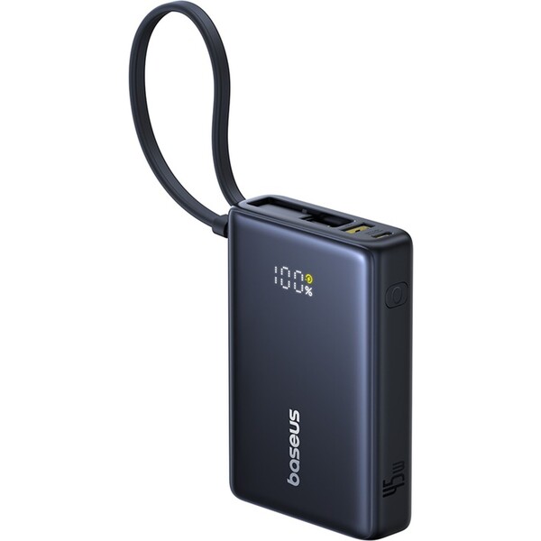 Baseus-PicoGo-powerbanka-10000mAh-45W-s-digitalnim-displejem-a-kabelem-USB-C-cerna
