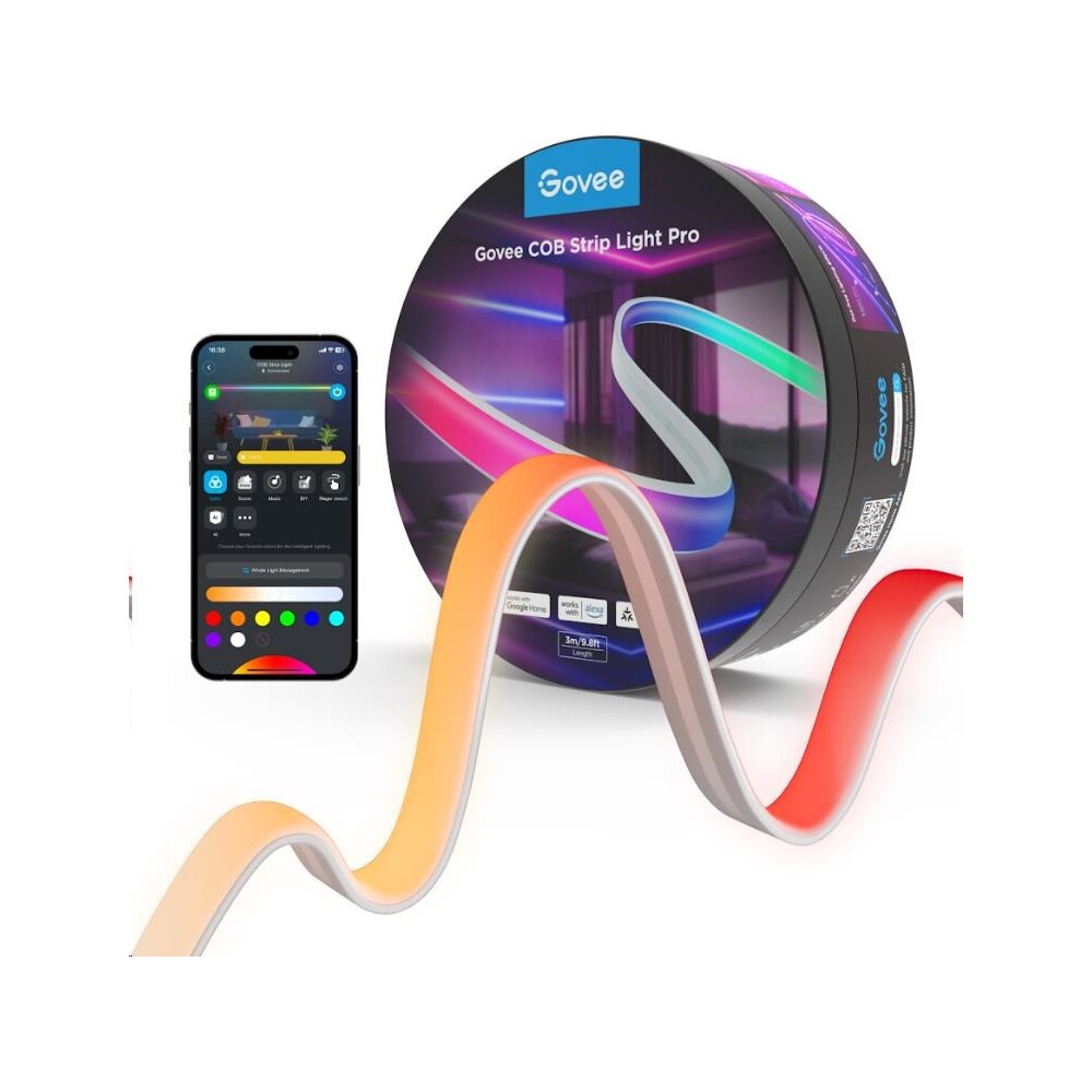 Govee-COB-Strip-Light-Pro-RGBICW-Matter-LED-pasek-3m