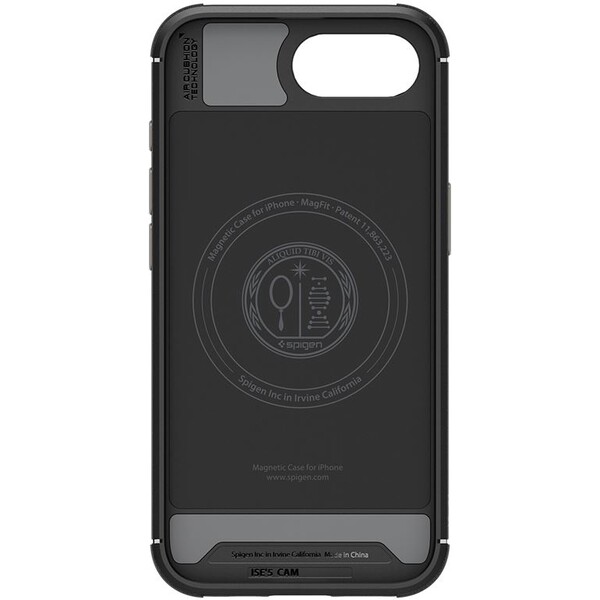 Spigen-Core-Armor-MagSafe-kryt-iPhone-17e-16e-matne-cerny
