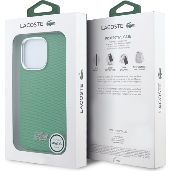 Lacoste-PVC-Iconic-Petit-Pique-Metal-Logo-MagSafe-kryt-iPhone-16-Pro-Max-zeleny