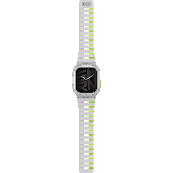 SKINARMA-Gemini-Atom-reminek-a-kryt-Apple-Watch-42mm-limetkovy-neonovy-