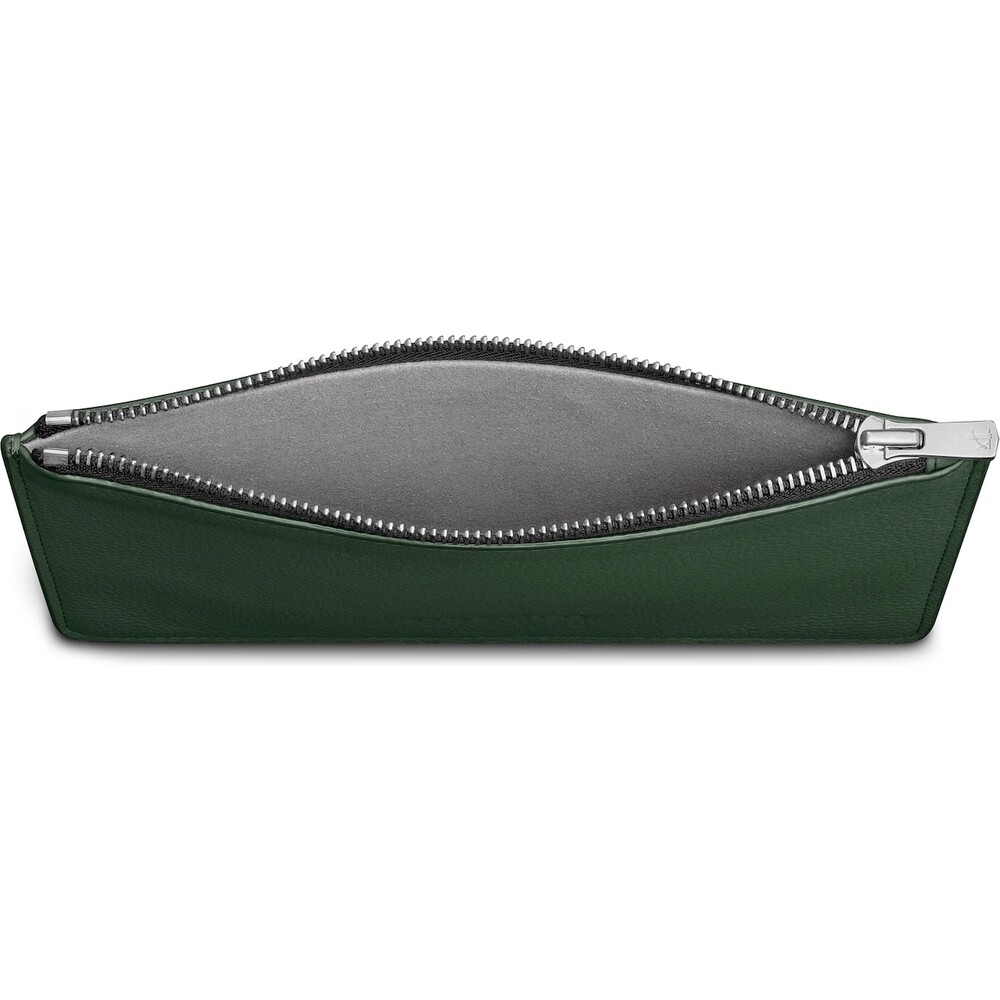 Woolnut-Leather-Pouch-Flat-kozene-pouzdro-tmave-zelene