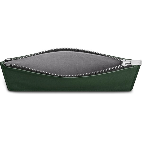 Woolnut-Leather-Pouch-Flat-kozene-pouzdro-tmave-zelene