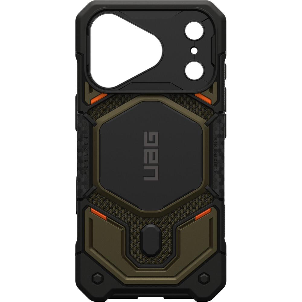 UAG-Monarch-Pro-MagSafe-Kevlar-kryt-iPhone-18-Pro-17-Pro-zeleny