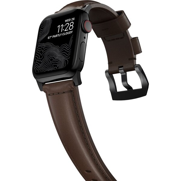 Nomad-Traditional-kozeny-reminek-Apple-Watch-Ultra-49mm-8-7-45mm-6-SE-5-4-hnedy-cerne-prezky