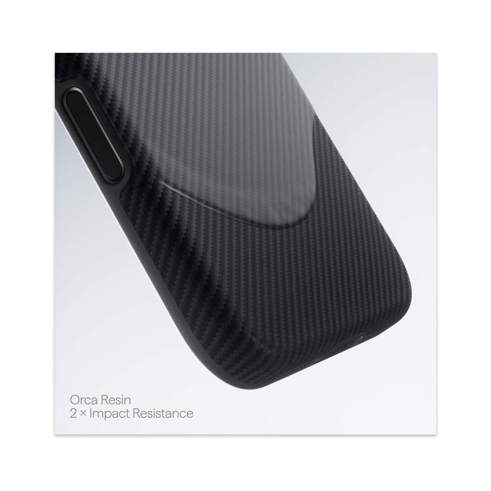 Pitaka-Aramid-UltraGuard-Case-MagSafe-kryt-iPhone-17-Pro-Black-Grey