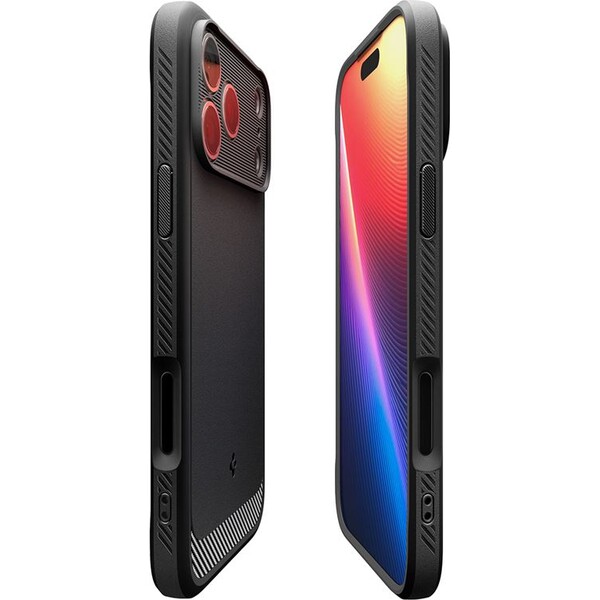 Spigen-Rugged-Armor-MagSafe-kryt-iPhone-17-Pro-Max-matte-black