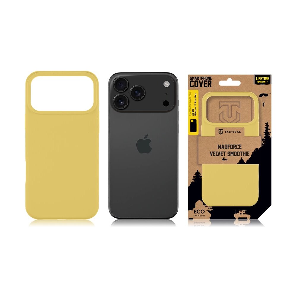 Tactical-MagForce-Velvet-Smoothie-kryt-Apple-iPhone-17-Pro-Max-Banana
