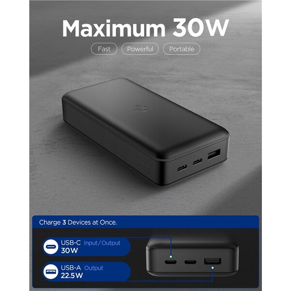 Spigen-Essential-powerbanka-30000mAh-30W-cerna-EA3030-