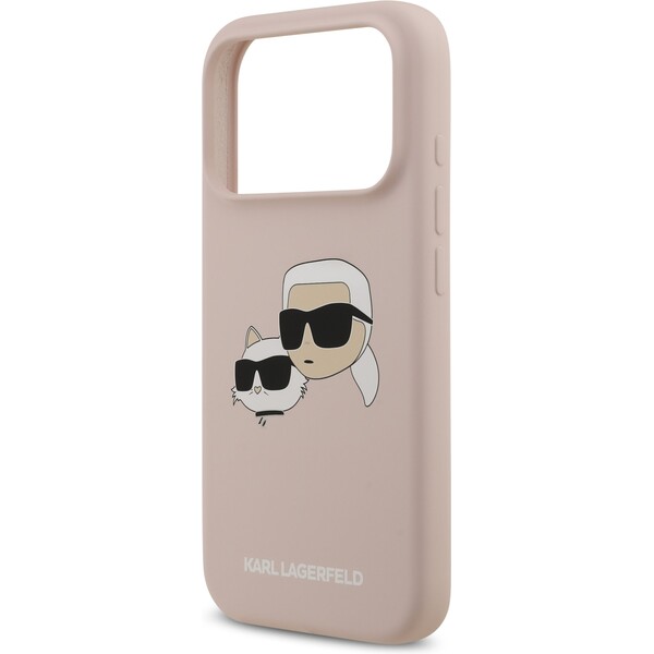 Karl-Lagerfeld-Liquid-Silicone-Double-Heads-MagSafe-kryt-iPhone-17-Pro-ruzovy