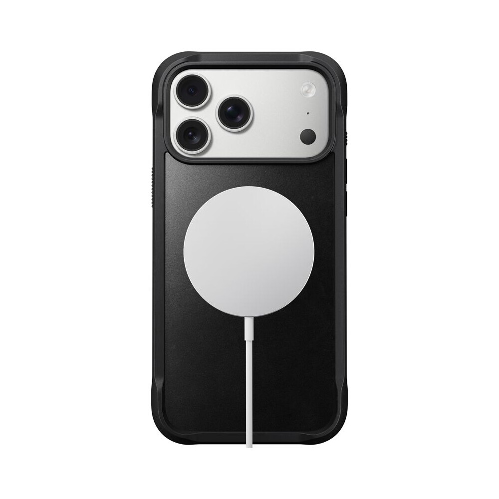 Nomad-Rugged-Leather-Case-Horween-MagSafe-kozeny-kryt-iPhone-17-Pro-Max-Black