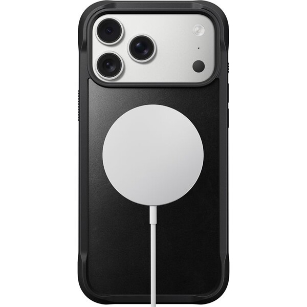 Nomad-Rugged-Leather-Case-Horween-MagSafe-kozeny-kryt-iPhone-17-Pro-Max-Black