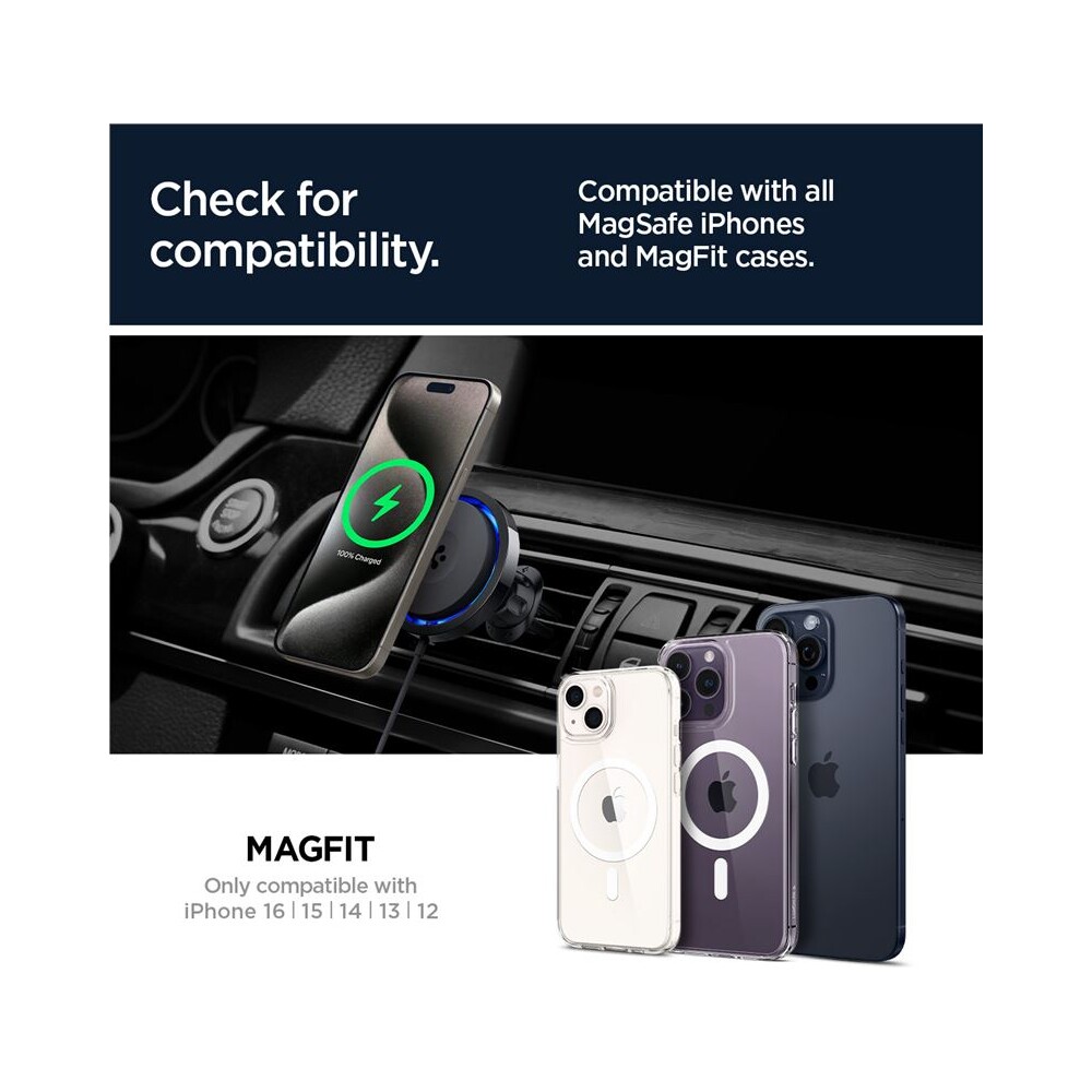 Spigen-OneTap-Pro-3-Cryomax-Air-Vent-MagSafe-drzak-do-auta-s-chlazenim-cerny