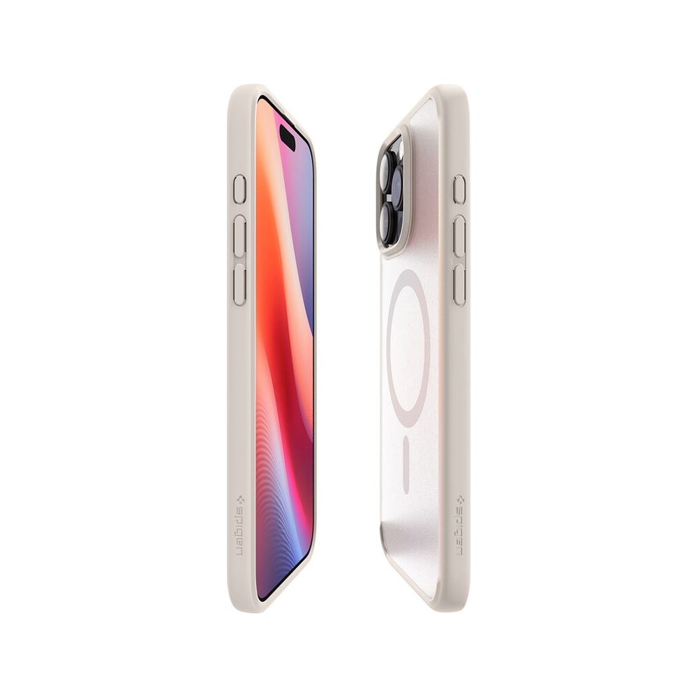 Spigen-Ultra-Hybrid-MagSafe-kryt-iPhone-16-Pro-Max-frost-natural-titanium